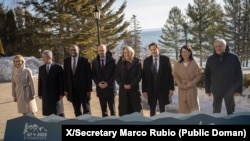 Участники совещания в Шарлевуа, Канада (14 марта 2025 г.) 